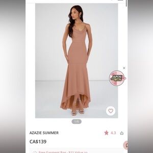 Azazie Dress - size 6